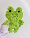 Meadow ~ Happy Froggy Plushie (9.5 inches) 