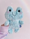 Aqua ~ Happy Froggy Plushie (9.5 inches)