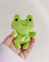Lime ~ Happy Froggy Beanbag (4.5 inches)