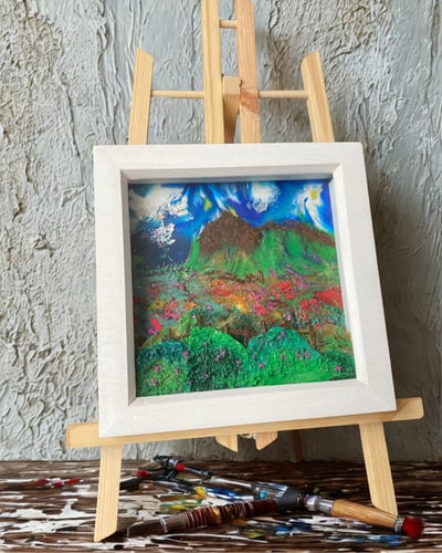 Image of “Poppy fields” 3D frame 