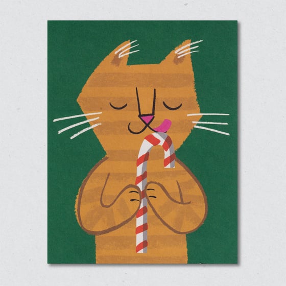 Image of Candycane Cat