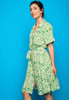 Vestido corto margaritas