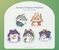 Image 1 of [PREORDER] Sumeru Chiikawa Plushie Charms