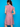 Vestido corto ondas verticales fucsia