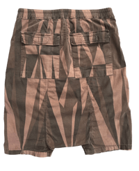 Image 2 of '14 Rick Owens Drkshdw Geometeric Camo Pod Shorts - 36