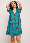 Vestido corto uvas
