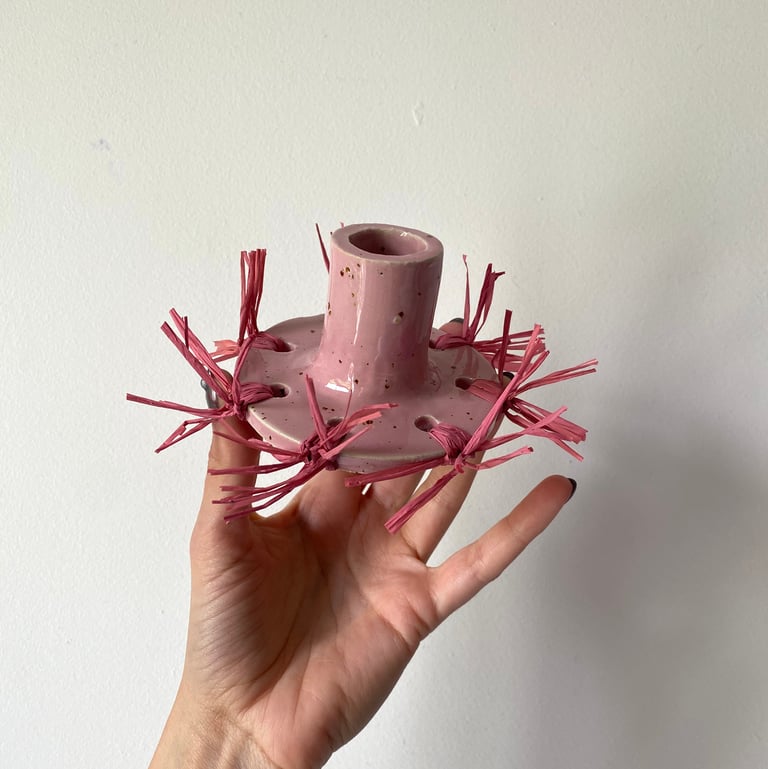 Petit Bougeoir Rose Image 2