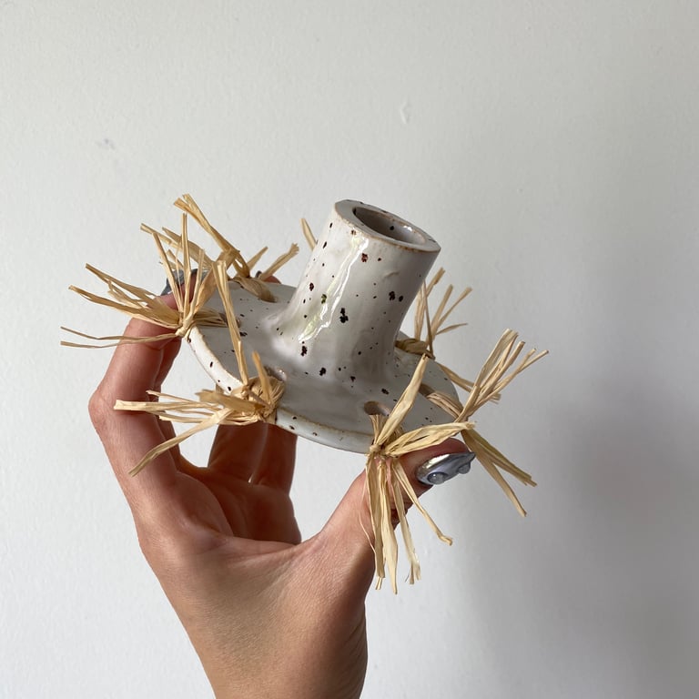 Petit Bougeoir Blanc Image 2