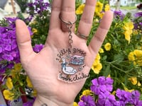 Image 3 of Silly Goose Book Club Keychain