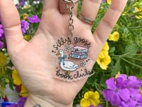 Image 2 of Silly Goose Book Club Keychain
