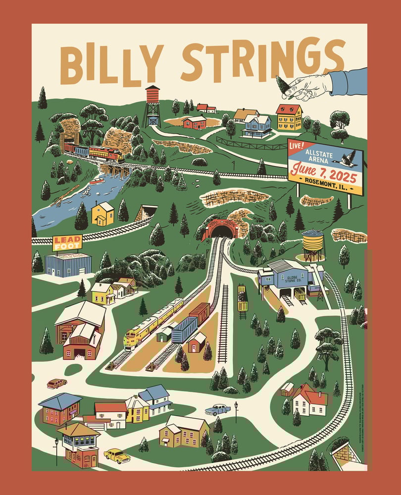 Image of Billy Strings Rosemont 2025 – June 7