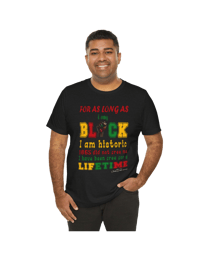 Image 3 of  "I have been free for a lifetime " Clothing with meaning by Myz T's S - 5XL