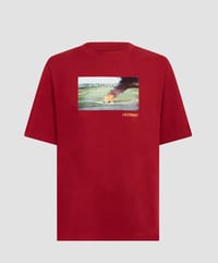 Image 1 of REEBOK X MANORS NO THANKS I'LL WALK T-SHIRT RED [2025]