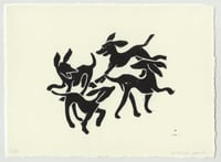 I will make it mine by Marcos Crane - Linoprint