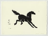 Buck by Marcos Crane - Linoprint