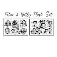 felix and betty flash sheet set 