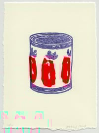 San Marzano Color by Marcos Crane - Linoprint
