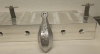 Image 1 of 34 oz Bank Sinker 8 Cavity Production Mold