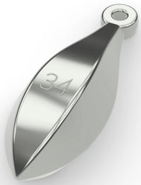 Image 4 of 34 oz Bank Sinker 8 Cavity Production Mold