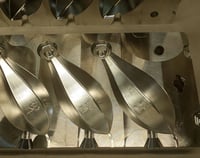 Image 2 of 34 oz Bank Sinker 8 Cavity Production Mold