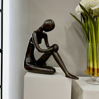 Image 1 of Lady Thinking 46cm