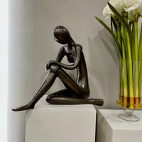 Image 2 of Lady Thinking 46cm