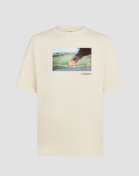 Image 1 of REEBOK X MANORS NO THANKS I'LL WALK T-SHIRT WHITE [2025]