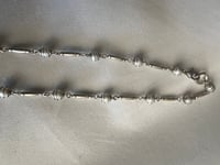 Image 5 of Silver chain with tiny pearls