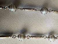 Image 6 of Silver chain with tiny pearls