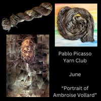 Image 1 of Picasso Yarn Club - JUNE - SKEIN ONLY - PREORDER
