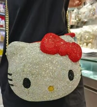 Hello kitty rhinestone bag 