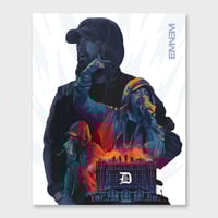 Eminem Live at Michigan Central - Art Print