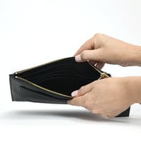 Image 4 of Kate Spade New York Ava Pebbled Leather Small Wristlet - Black