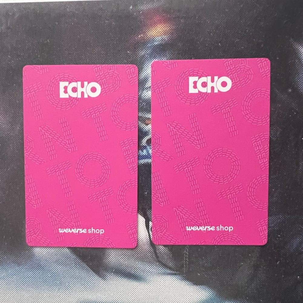 Image of BTS Jin ‘ECHO’ Weverse Shop Early Bird POB Photocard