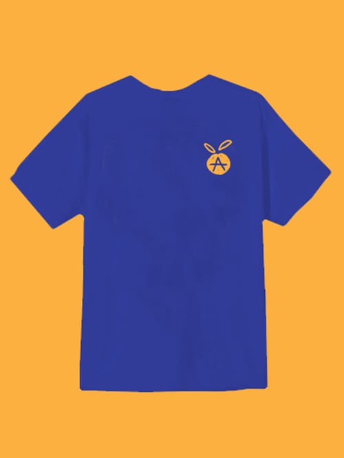 Image of Antifa Motion- Blue T-Shirt