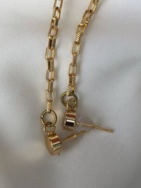 Image 4 of Source Collection - Lapis lazuli cuff earrings 