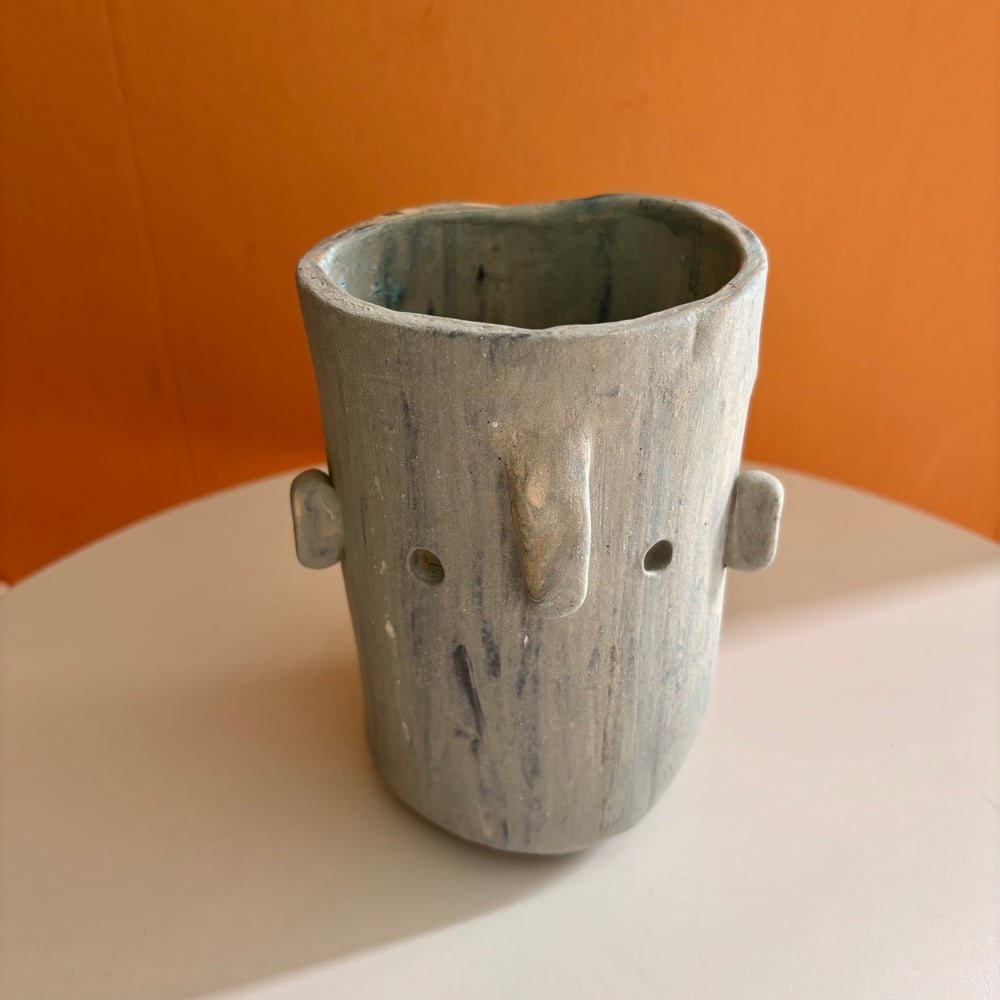 Image of Marbled Face Pot