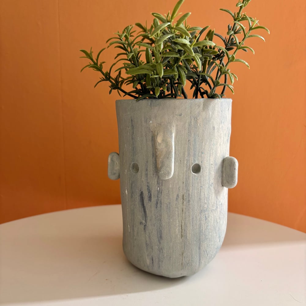 Image of Marbled Face Pot