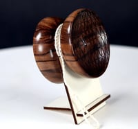 Image 5 of "Spiked" English Walnut yo-yo, #2025-124