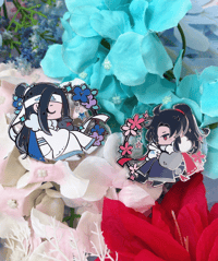 Image 1 of Winter Wreaths - Wangxian (MDZS) - Enamel Pins