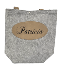 Image 1 of Flannel Personalized Bag 11" X 11.3"