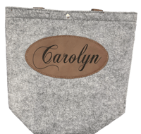 Image 2 of Flannel Personalized Bag 11" X 11.3"