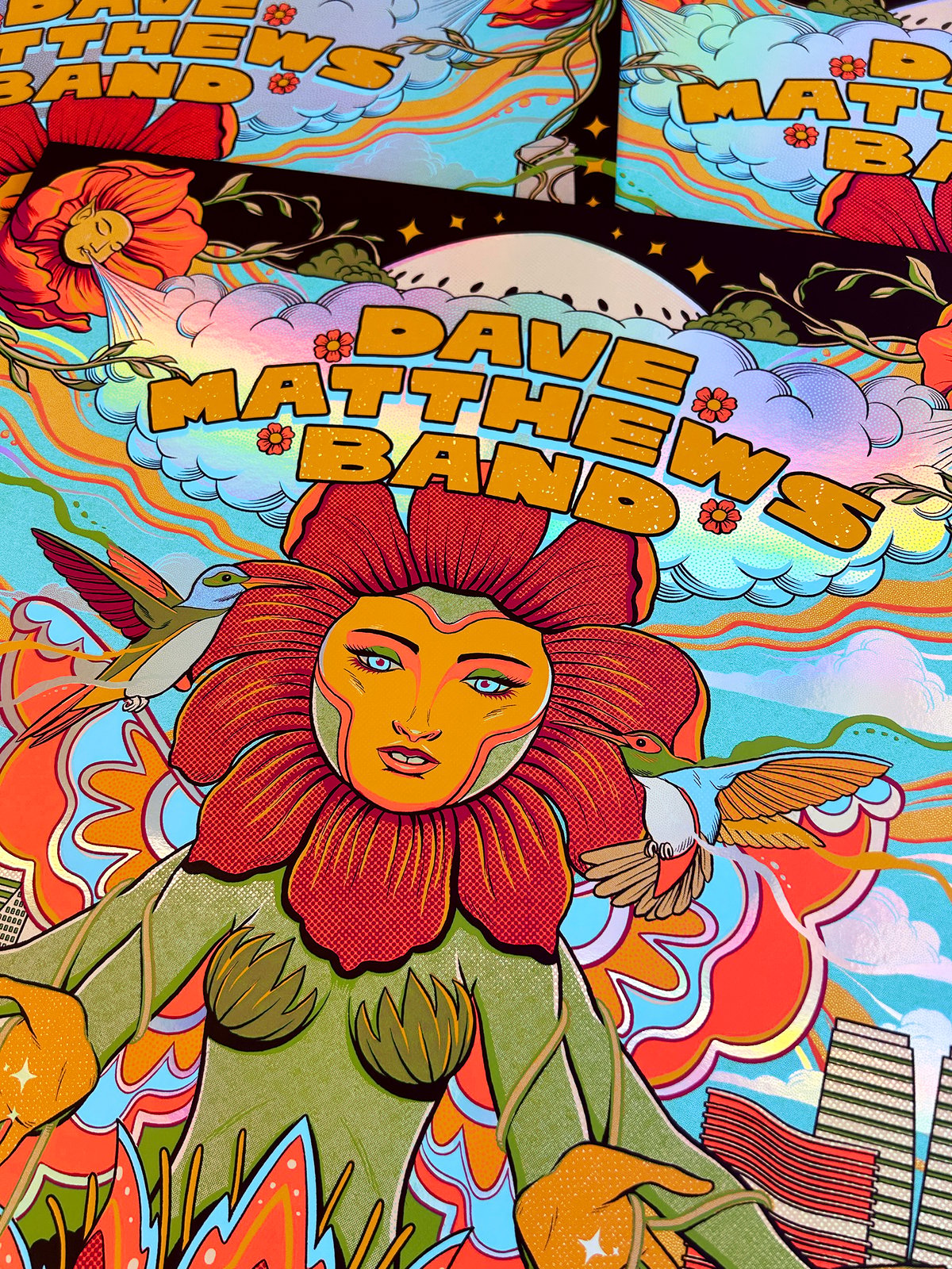 F4D Studios — Dave Matthews Band Sao Paolo Posters