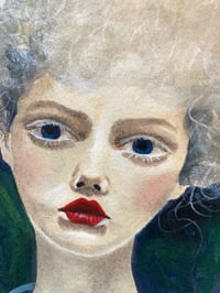 Image 3 of Love Undone Mixed Media Original Painting