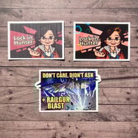 Image 1 of Monster Hunter: Wilds | Alma and Rey Dau Stickers