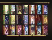 Image 1 of FFXIV: Job Limit Break 3 Gold Foiled 2.5" Keychains