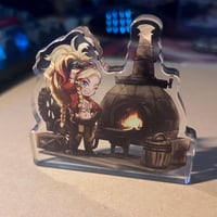 Image 2 of Monster Hunter: Wilds | Alma & Gemma Thick Acrylic Standees