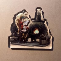 Image 4 of Monster Hunter: Wilds | Alma & Gemma Thick Acrylic Standees