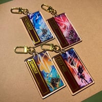 Image 3 of FFXIV: Job Limit Break 3 Gold Foiled 2.5" Keychains