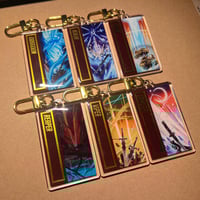 Image 4 of FFXIV: Job Limit Break 3 Gold Foiled 2.5" Keychains